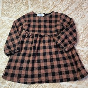 Zara gingham dress